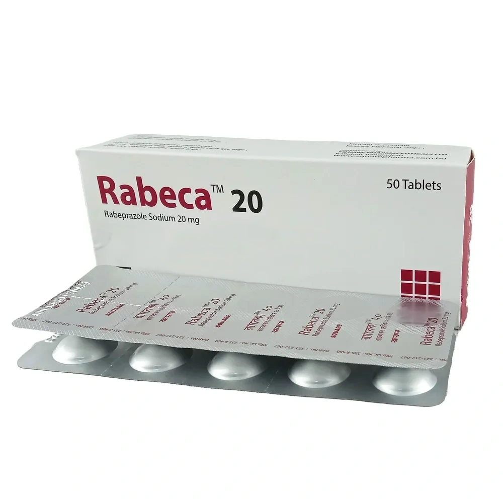Rabeca Tablet (Enteric Coated) 20 mg