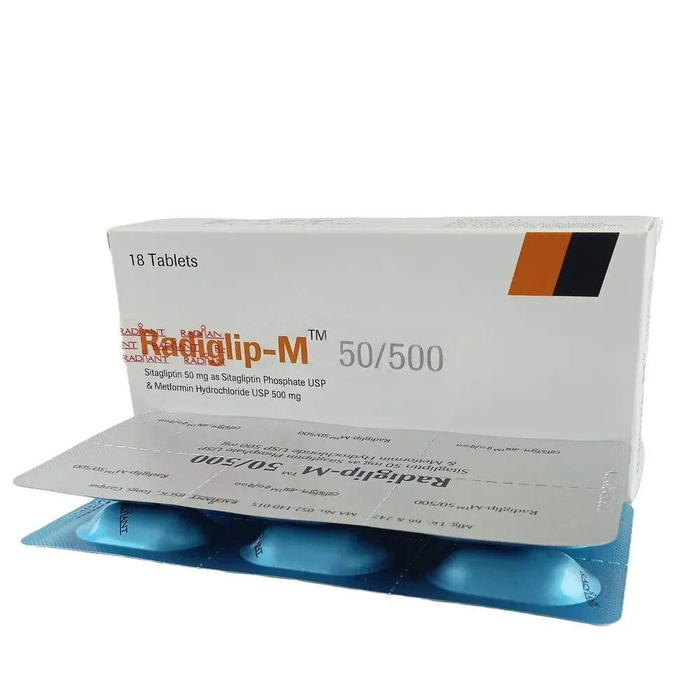 Radiglip-M Tablet (Extended Release) 50 mg+500 mg
