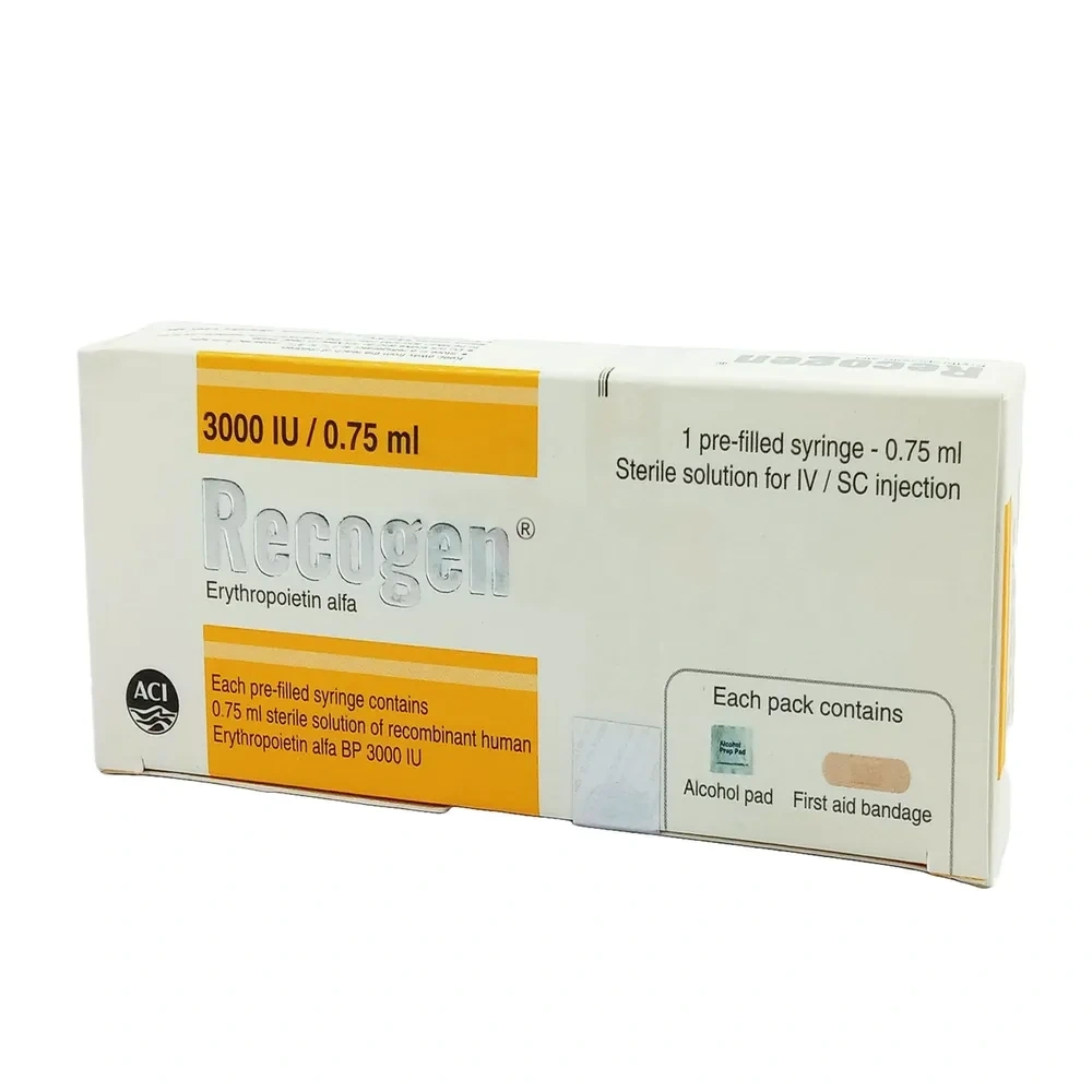 Recogen IV/SC Injection 3000 IU