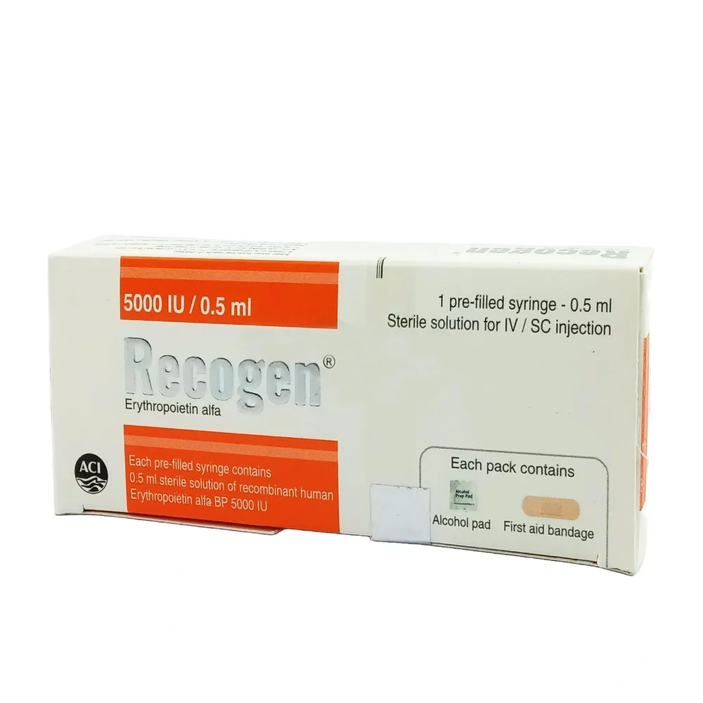Recogen IV/SC Injection 5000 IU