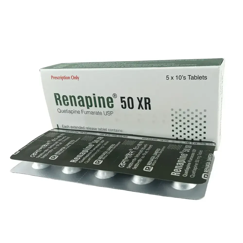 Renapine XR Tablet (Extended Release) 50 mg