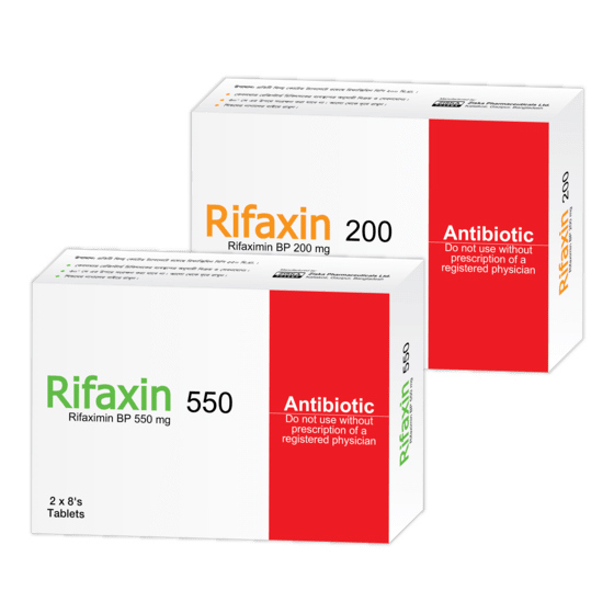 Rifaxin Tablet 200 mg