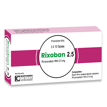 Rixoban Tablet 2.5 mg