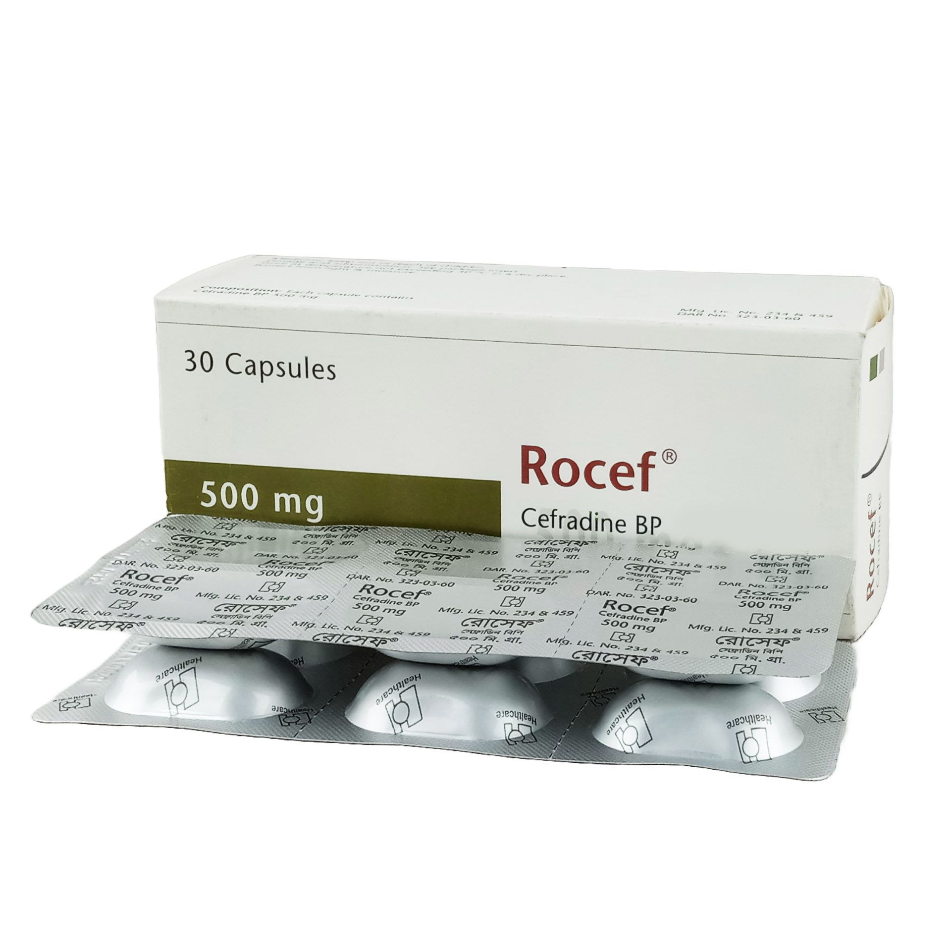 Rocef Capsule 500 mg