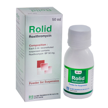 Rolid Powder for Suspension 50 mg/5 ml