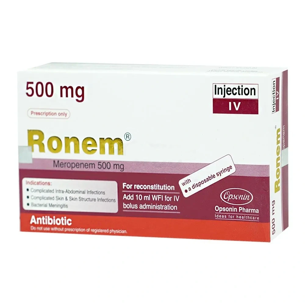 Ronem IV Injection or Infusion 500 mg/vial