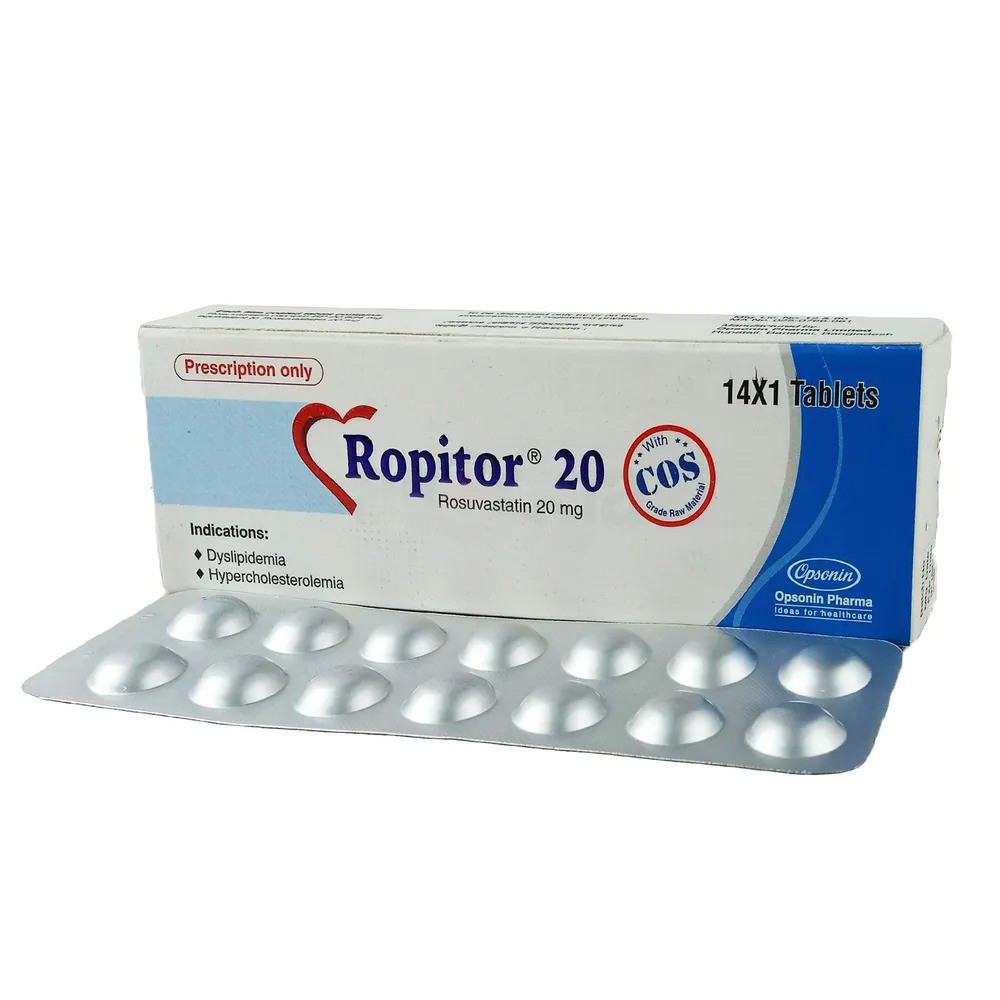 Ropitor Tablet 20 mg