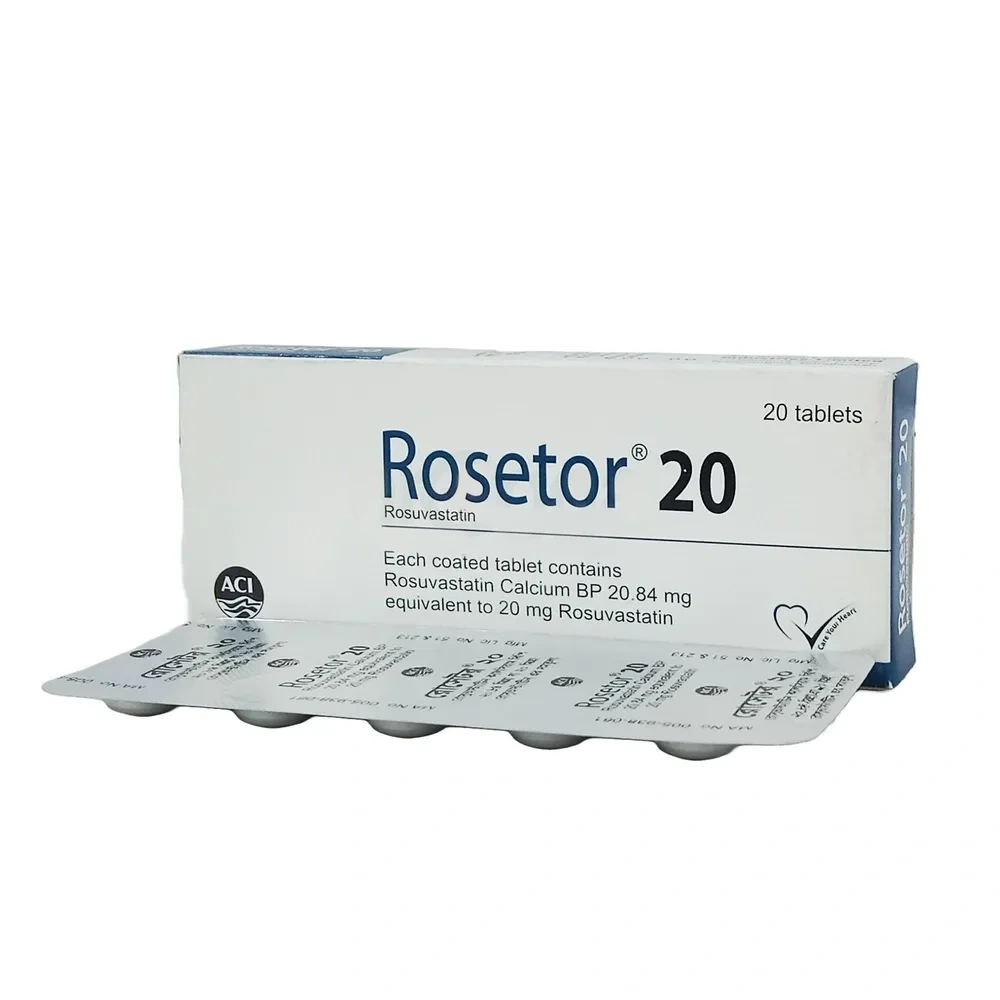 Rosetor Tablet 20 mg