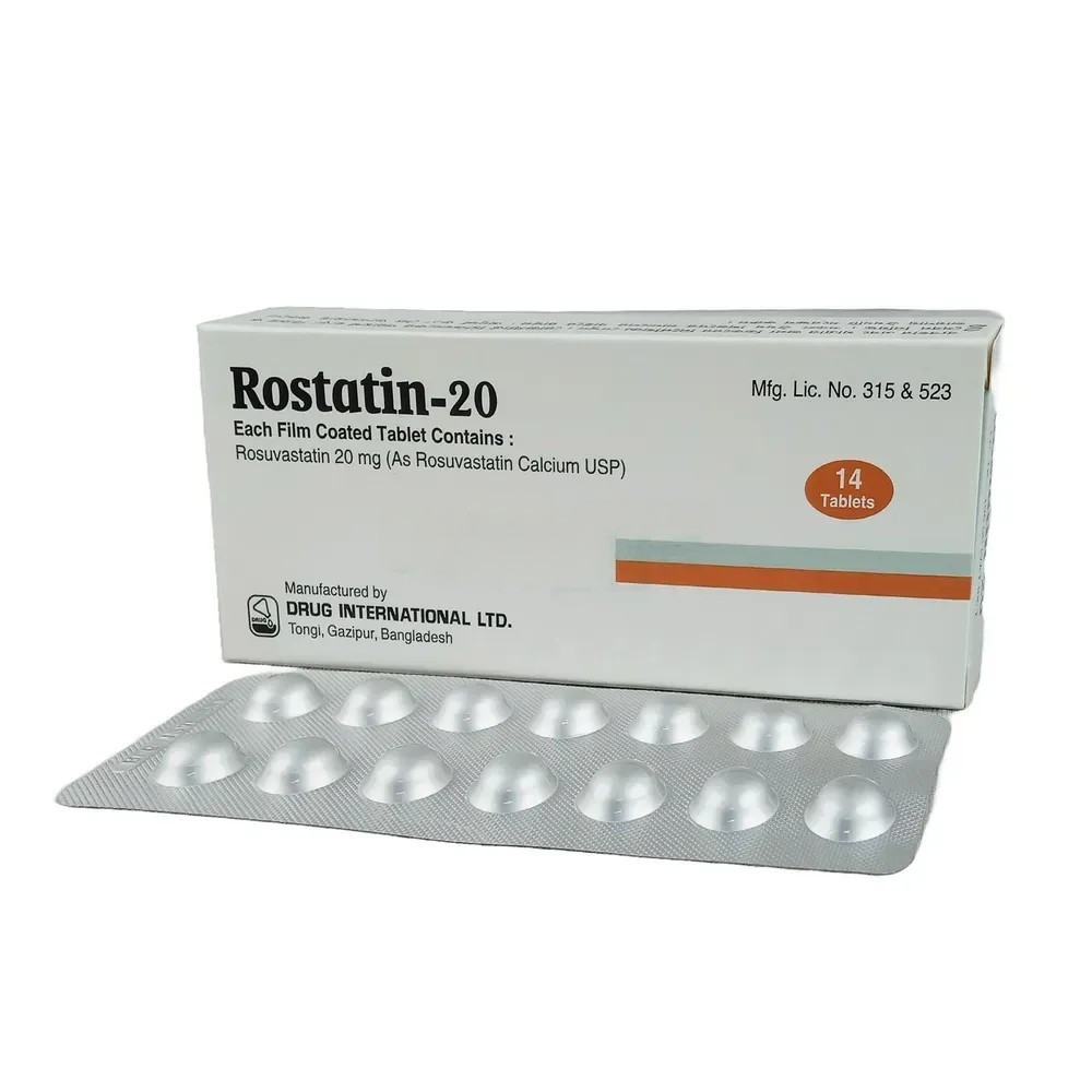 Rostatin Tablet 20 mg