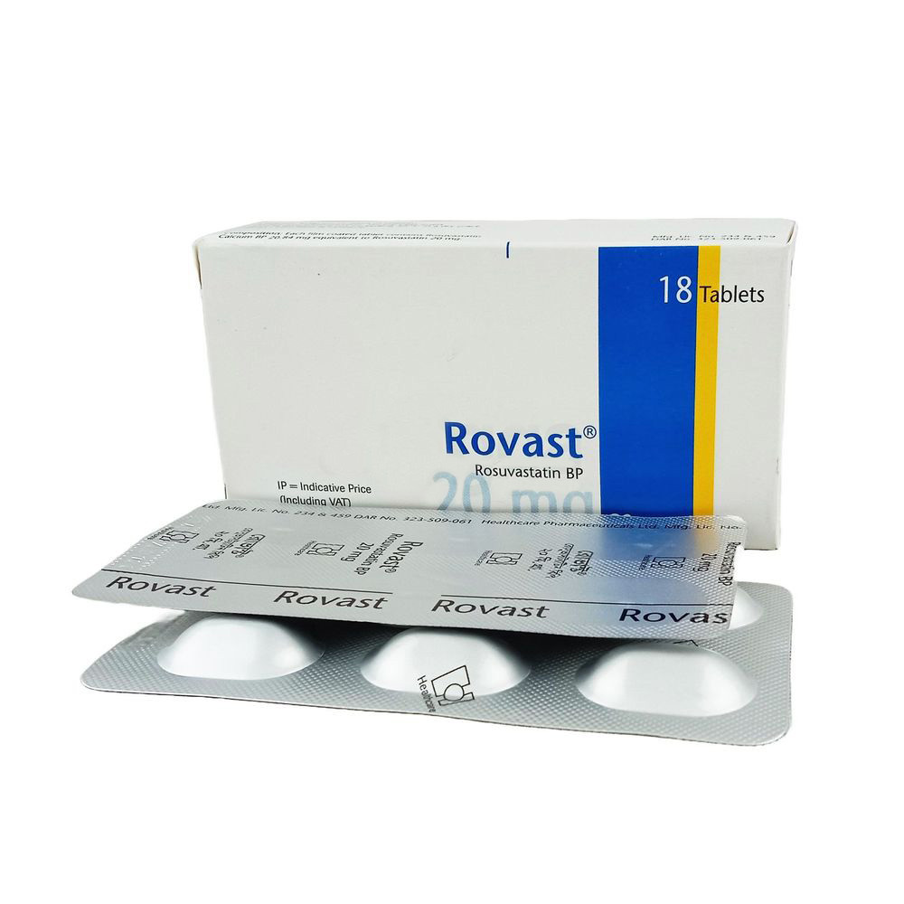 Rovast Tablet 20 mg
