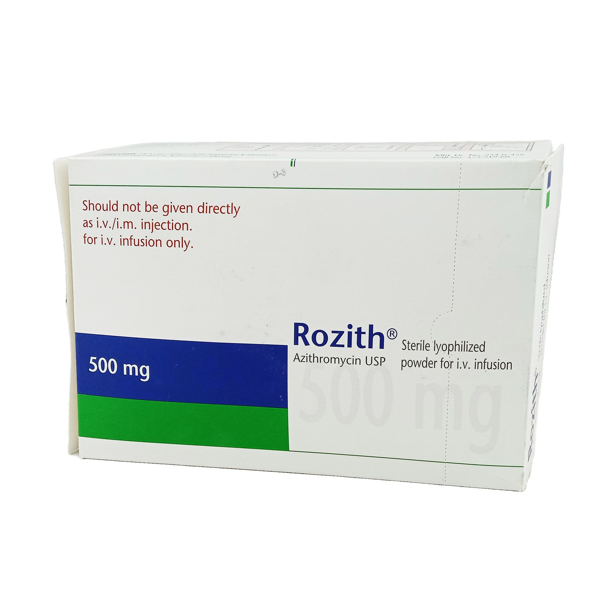 Rozith IV Infusion 500 mg/vial