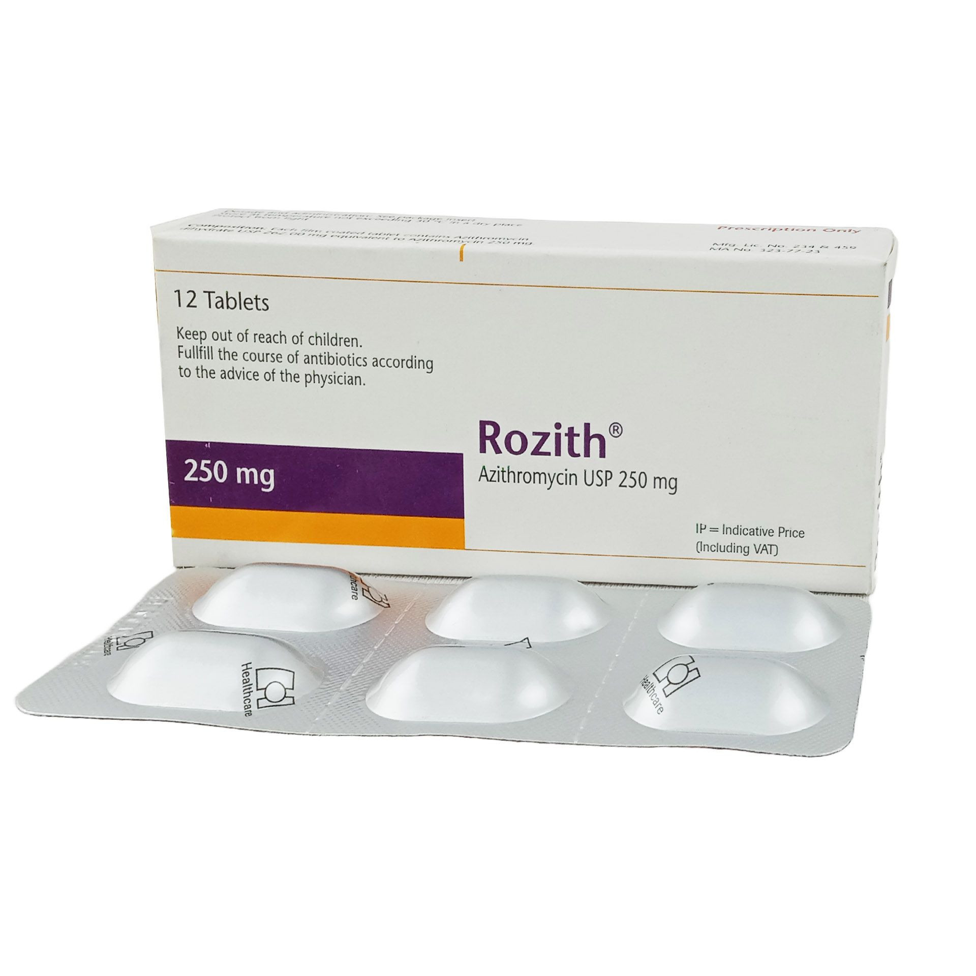 Rozith Tablet 250 mg