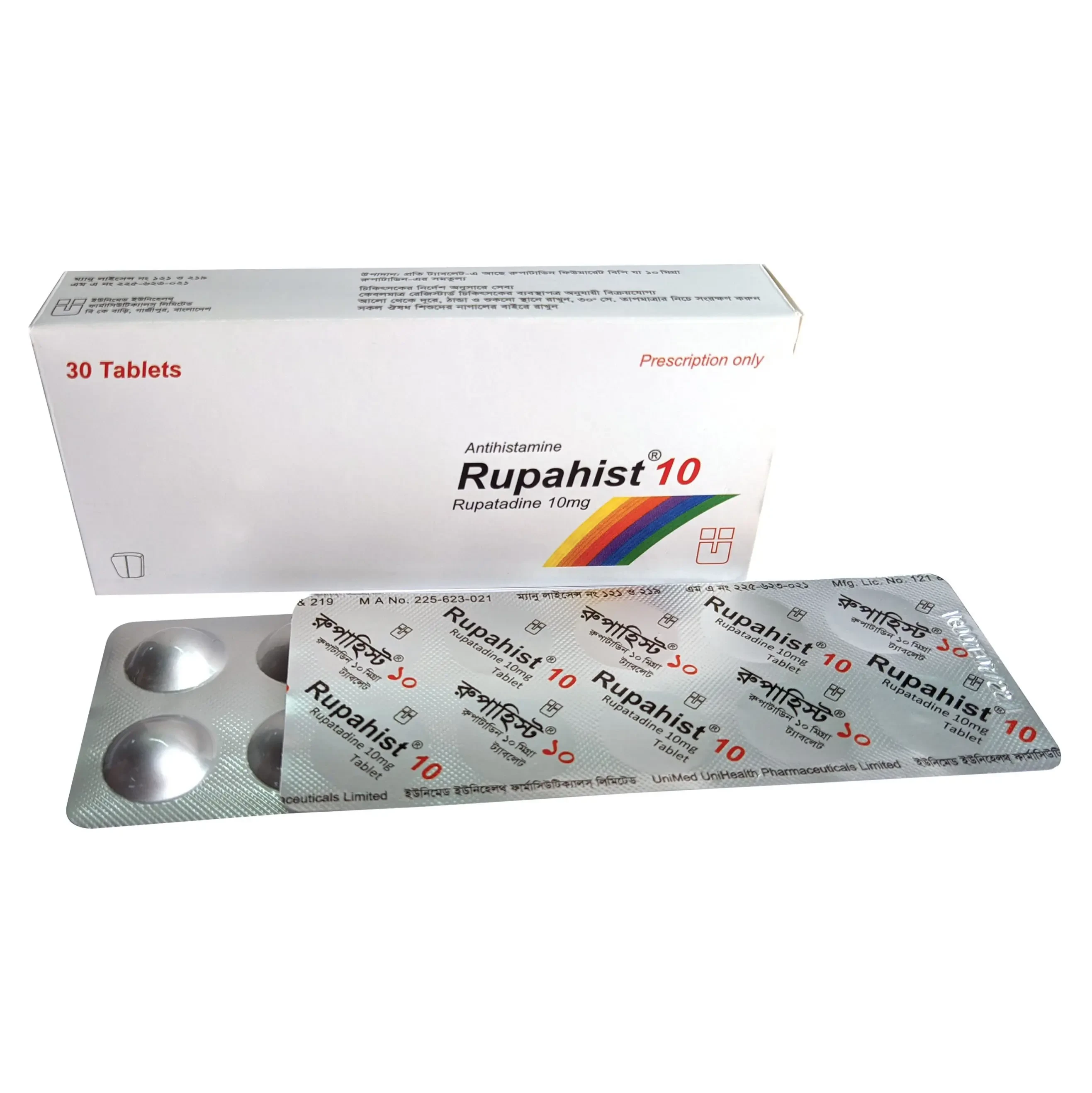 Rupahist Tablet 10 mg