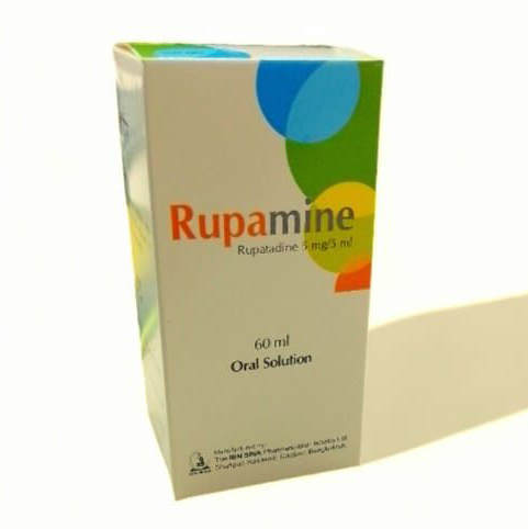 Rupamine Oral Solution 5 mg/5 ml
