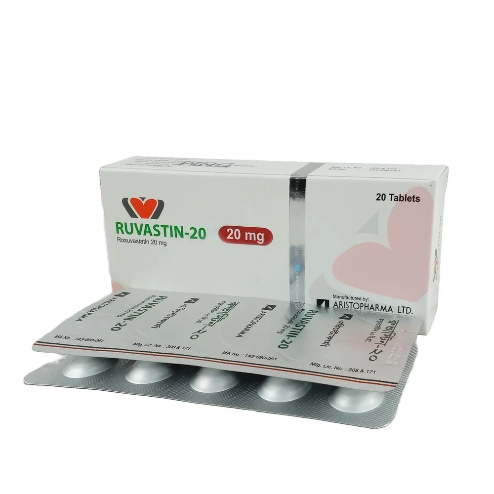 Ruvastin Tablet 20 mg