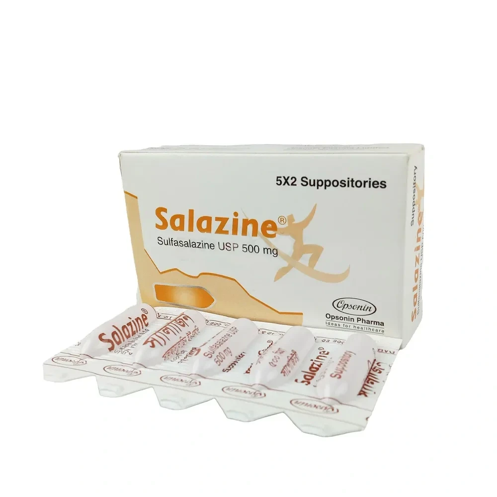 Salazine Suppository 500 mg