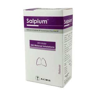 Salpium Respirator Solution (2.5 mg+500 mcg)/3 ml