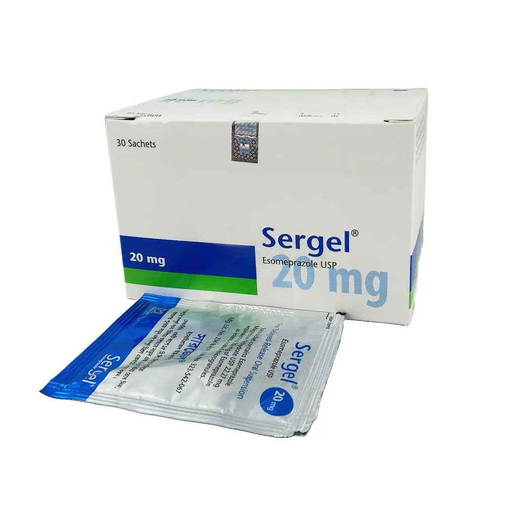 Sergel Oral Powder 20 mg