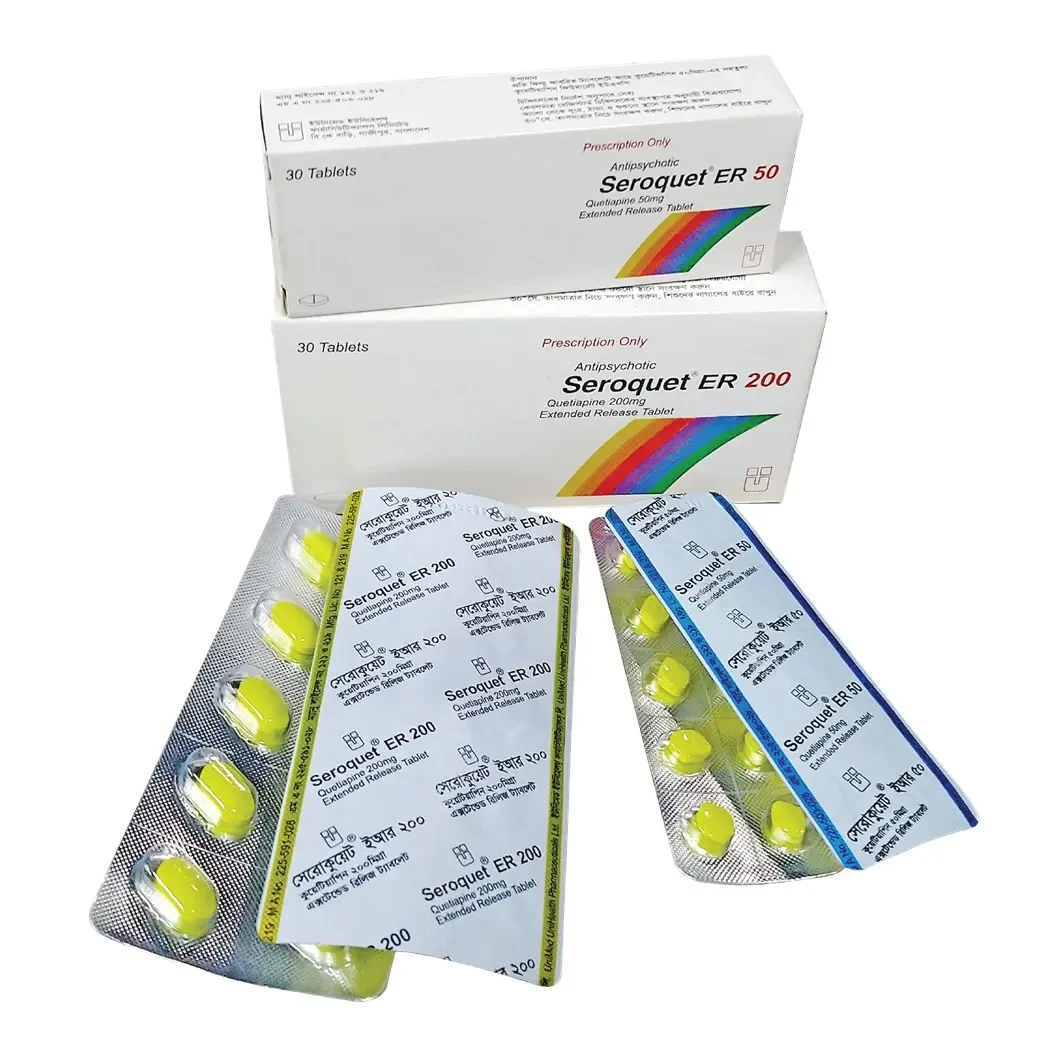 Seroquet ER Tablet (Extended Release) 50 mg