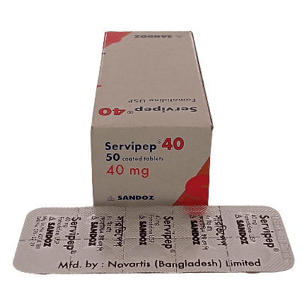 Servipep Tablet 40 mg