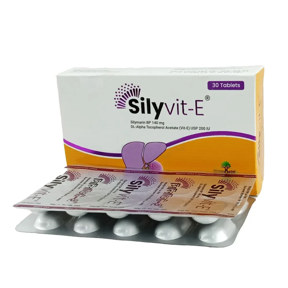 Silyvit-E Tablet 140 mg + 200 IU
