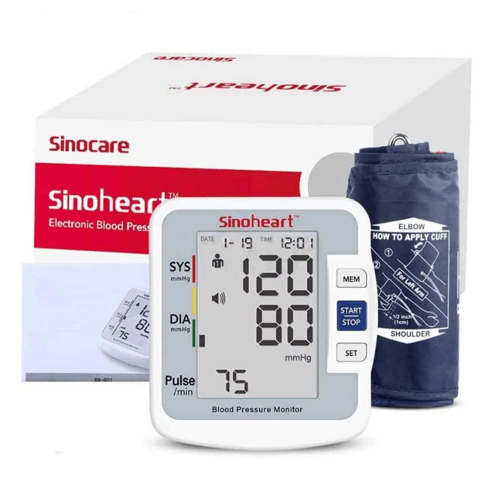 Sinoheart (BA-801) BP Monitor Device Digital blood pressure monitor
