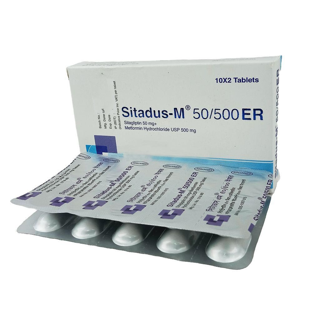Sitadus-M Tablet (Extended Release) 50 mg+500 mg