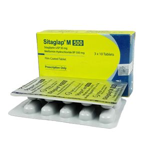 Sitaglap M Tablet 50 mg+1000 mg