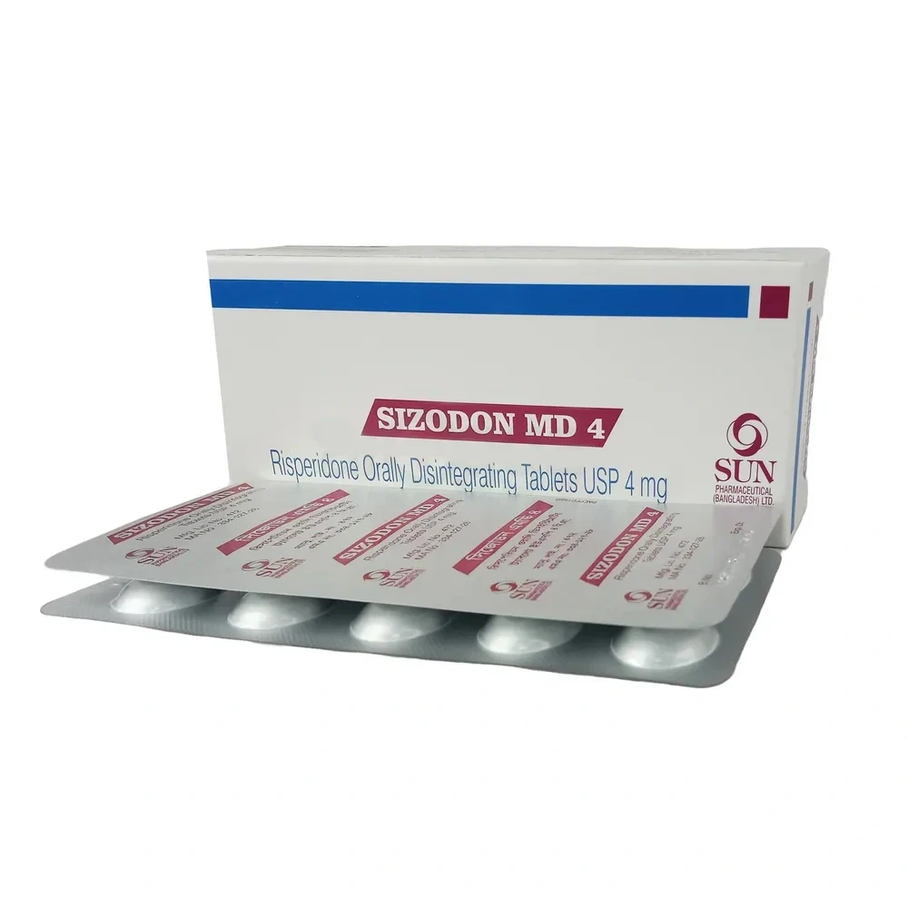 Sizodon MD Dispersible Tablet 4 mg