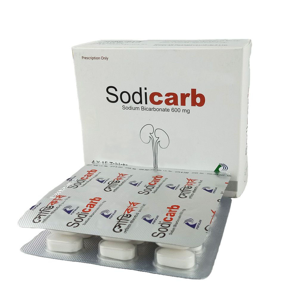 Sodicarb Tablet 600 mg