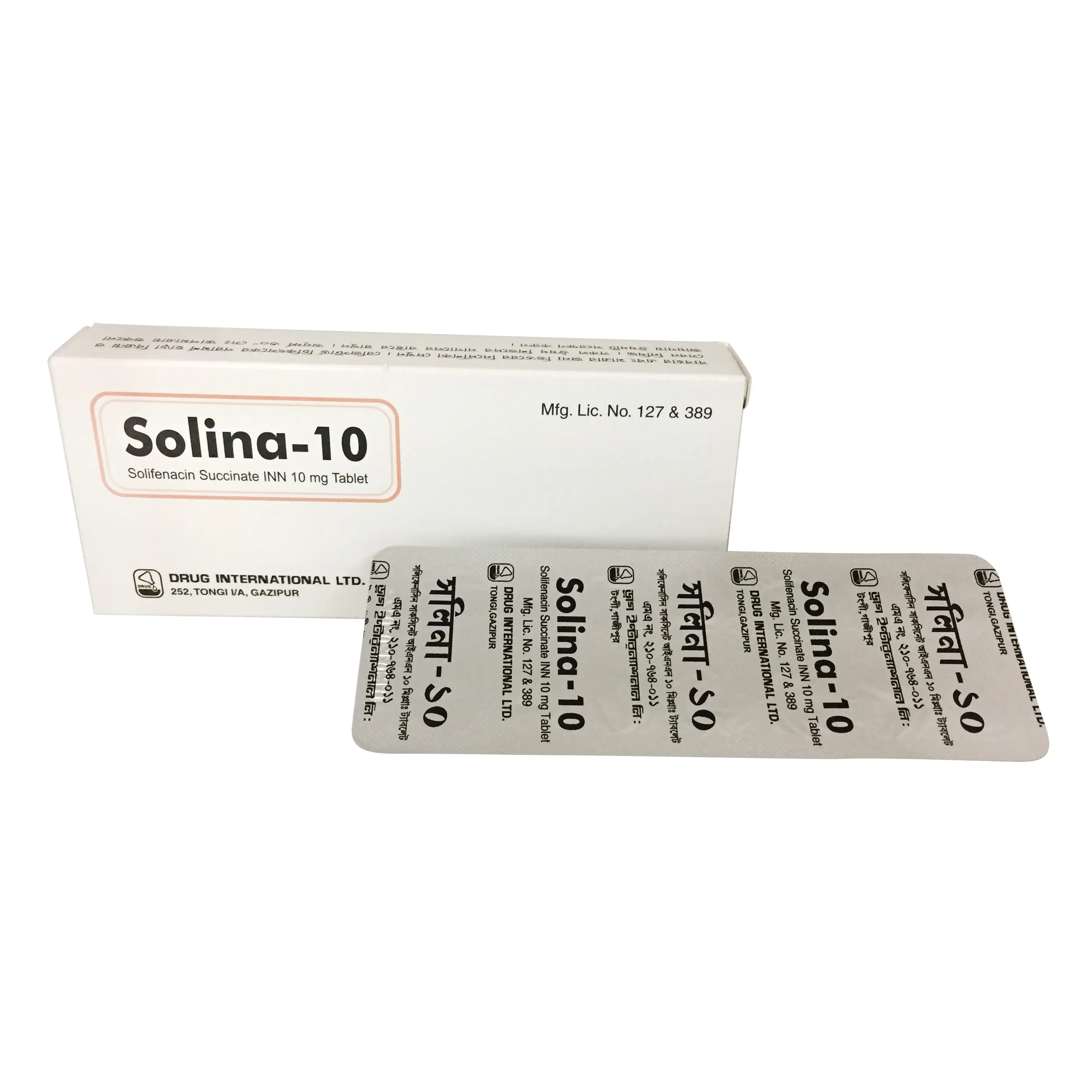 Solina Tablet 10 mg