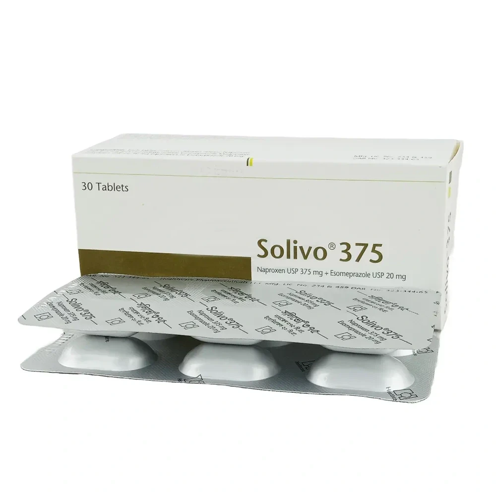 Solivo Tablet (Delayed Release) 375 mg+20 mg