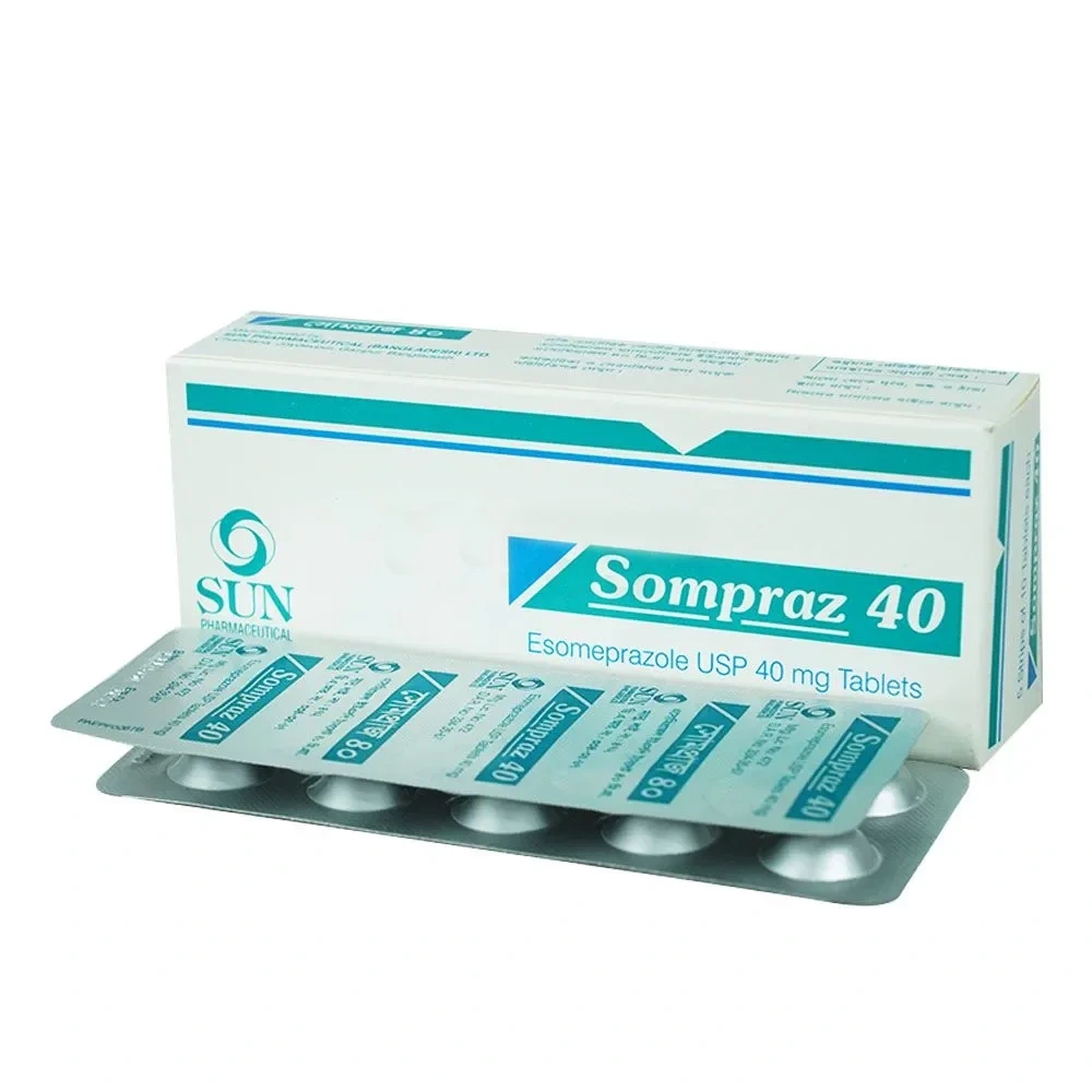 Sompraz Tablet (Enteric Coated) 40 mg