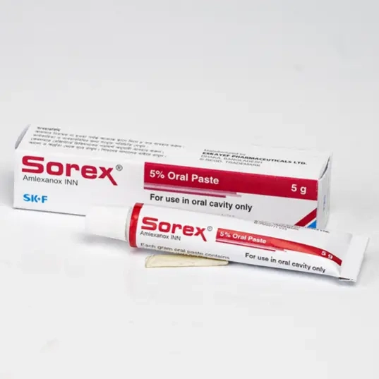 Sorex Oral Paste 5%