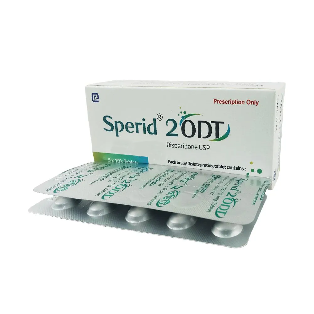 Sperid ODT Dispersible Tablet 2 mg