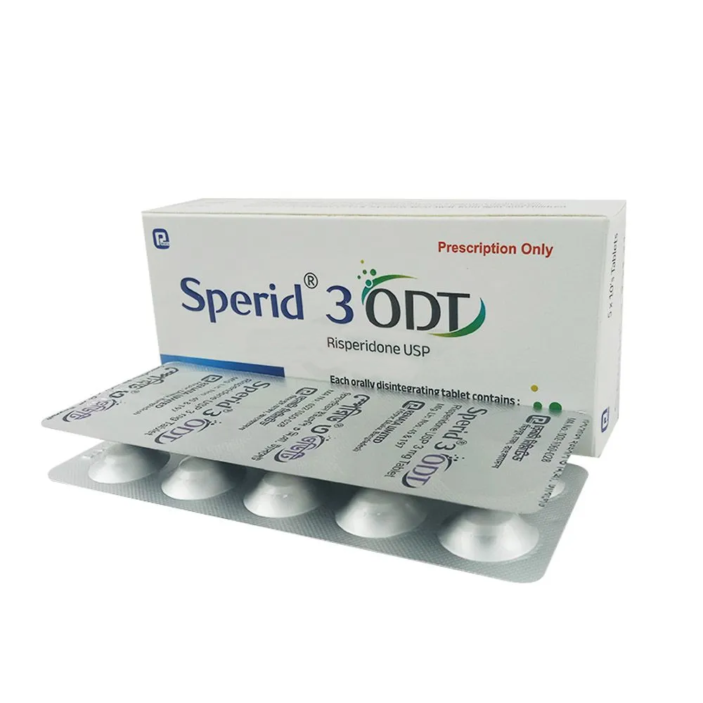 Sperid ODT Dispersible Tablet 3 mg