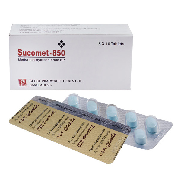 Sucomet Tablet 850 mg