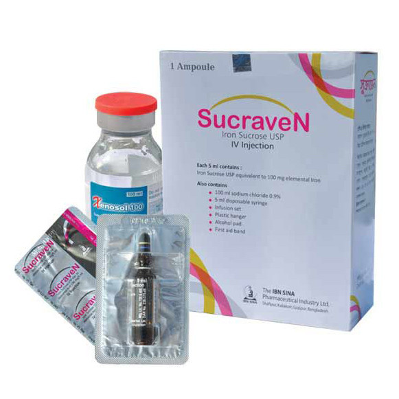 Sucraven IV Injection or Infusion 100 mg/5 ml