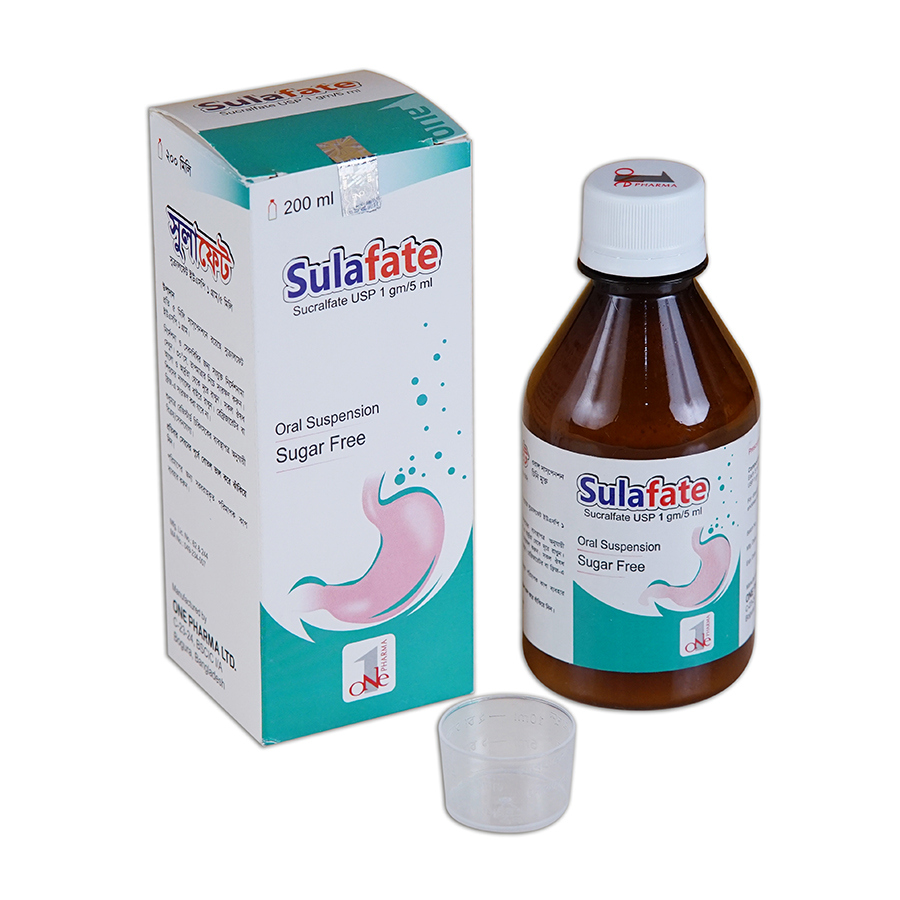 Sulafate Oral Suspension 1 gm/5 ml