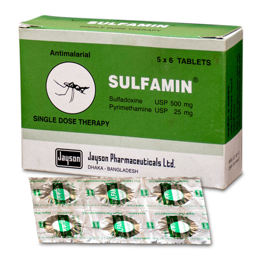 Sulfamin Tablet 500 mg+25 mg