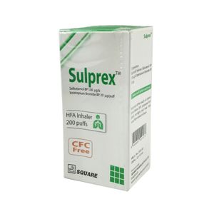 Sulprex Respirator Solution (2.5 mg+500 mcg)/3 ml