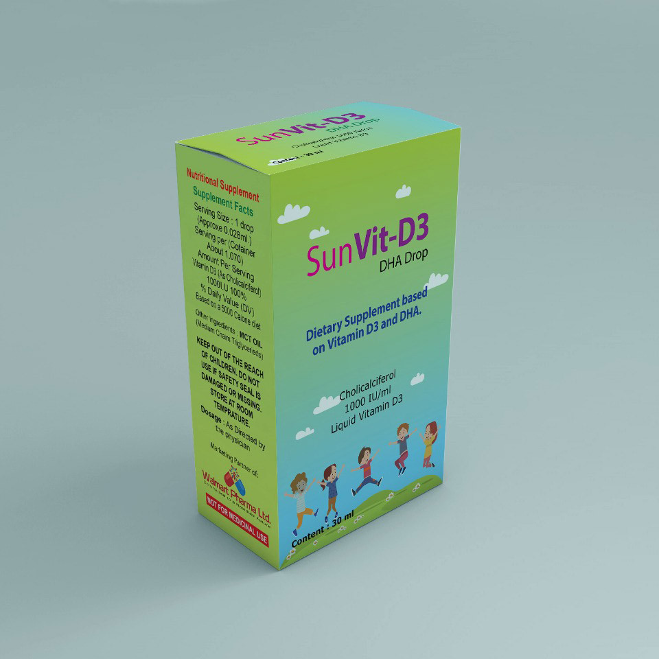 Sunvit-D3 DHA Oral Solution 1000 IU/ml