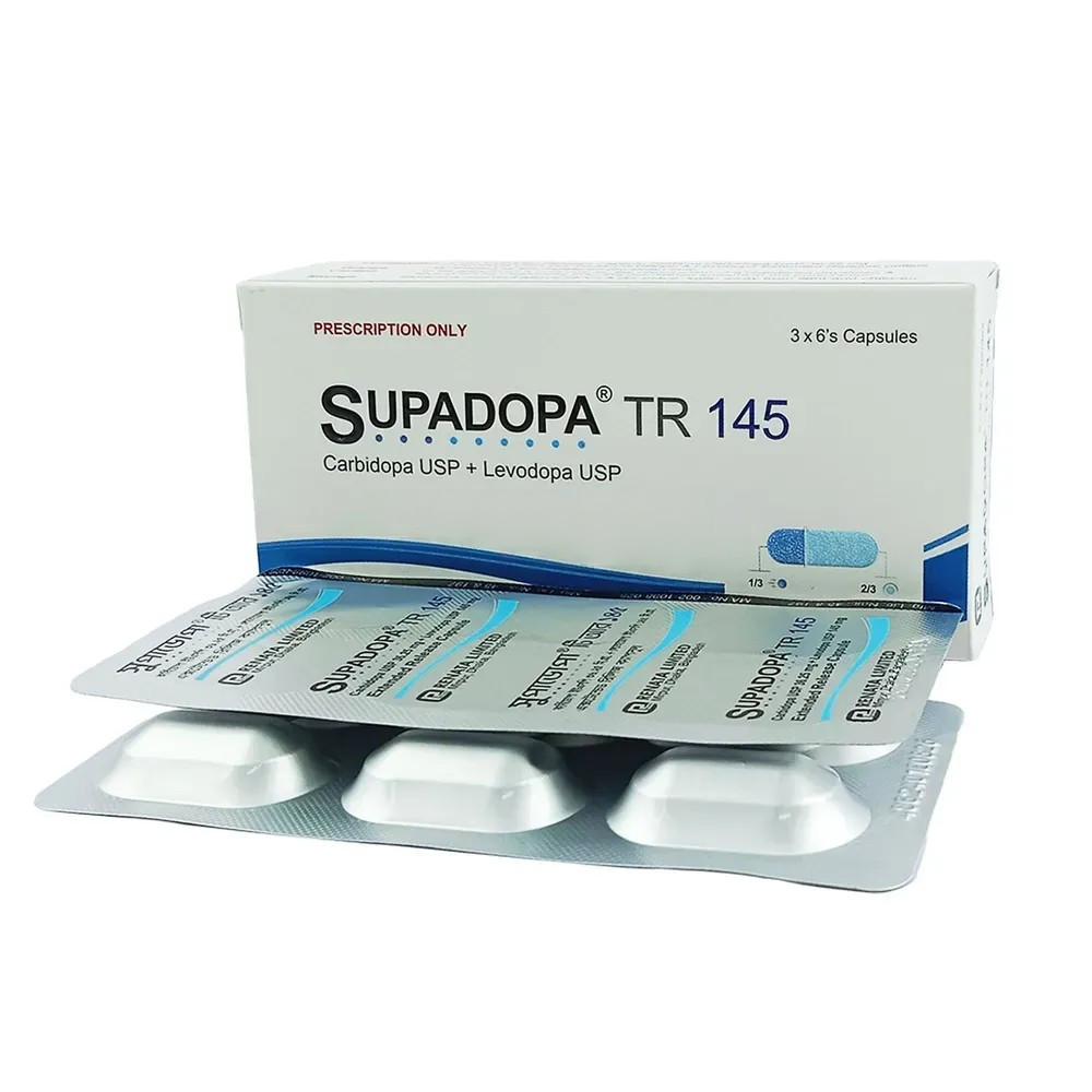 Supadopa TR Capsule (Extended Release) 36.25 mg+145 mg