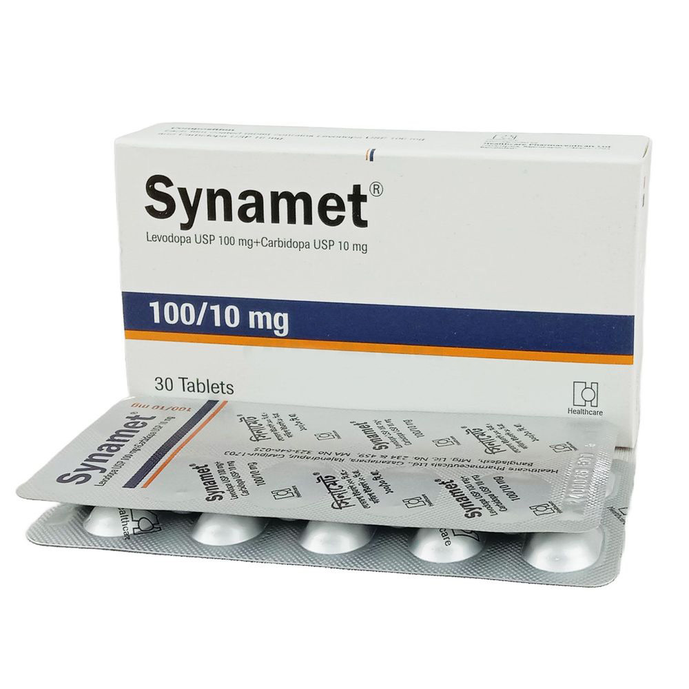 Synamet Tablet 100 mg+10 mg