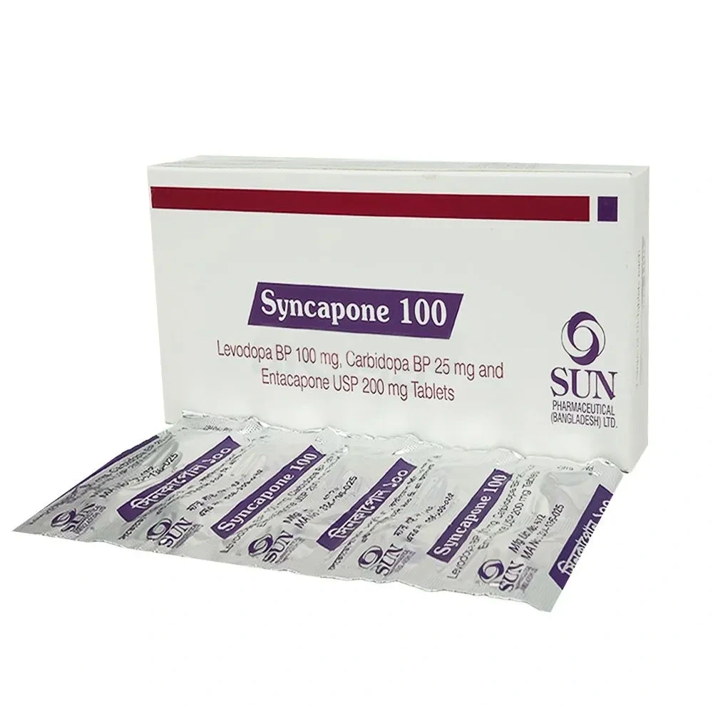 Syncapone Tablet 100 mg+25 mg+200 mg