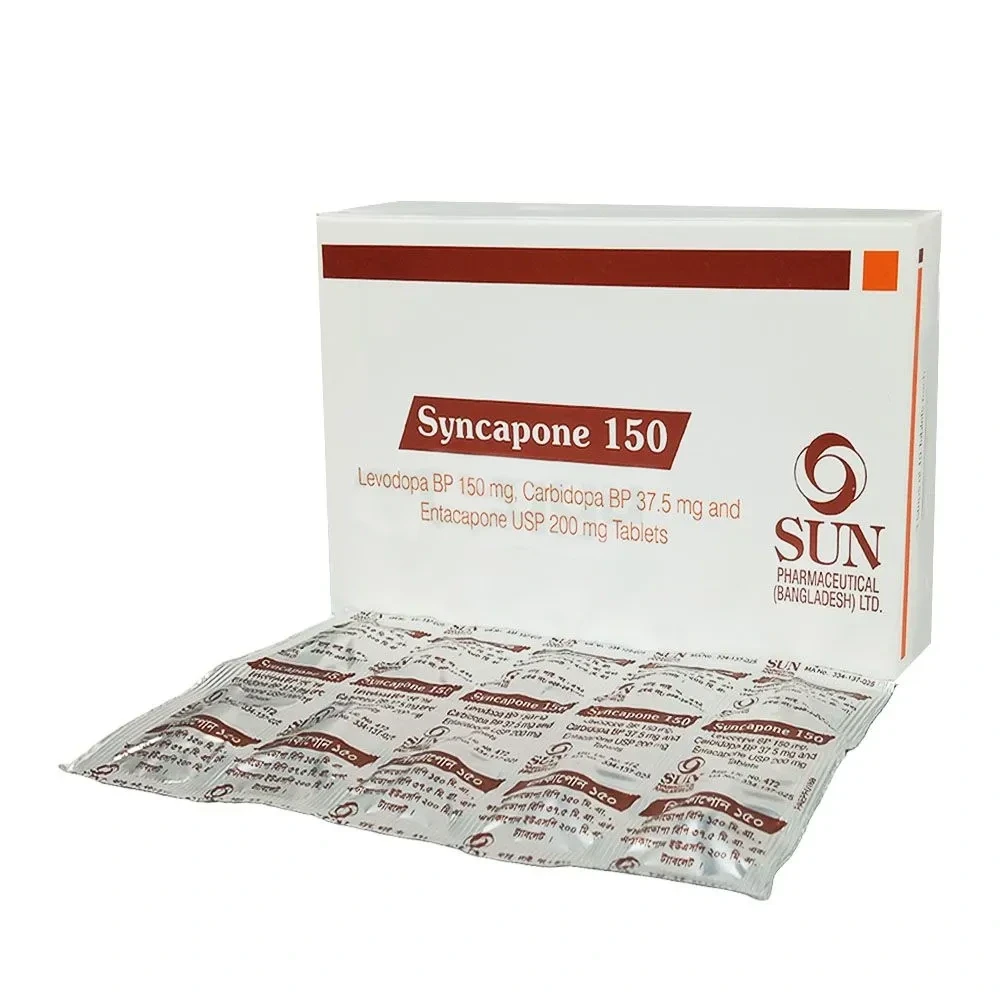 Syncapone Tablet 150 mg+37.5 mg+200 mg