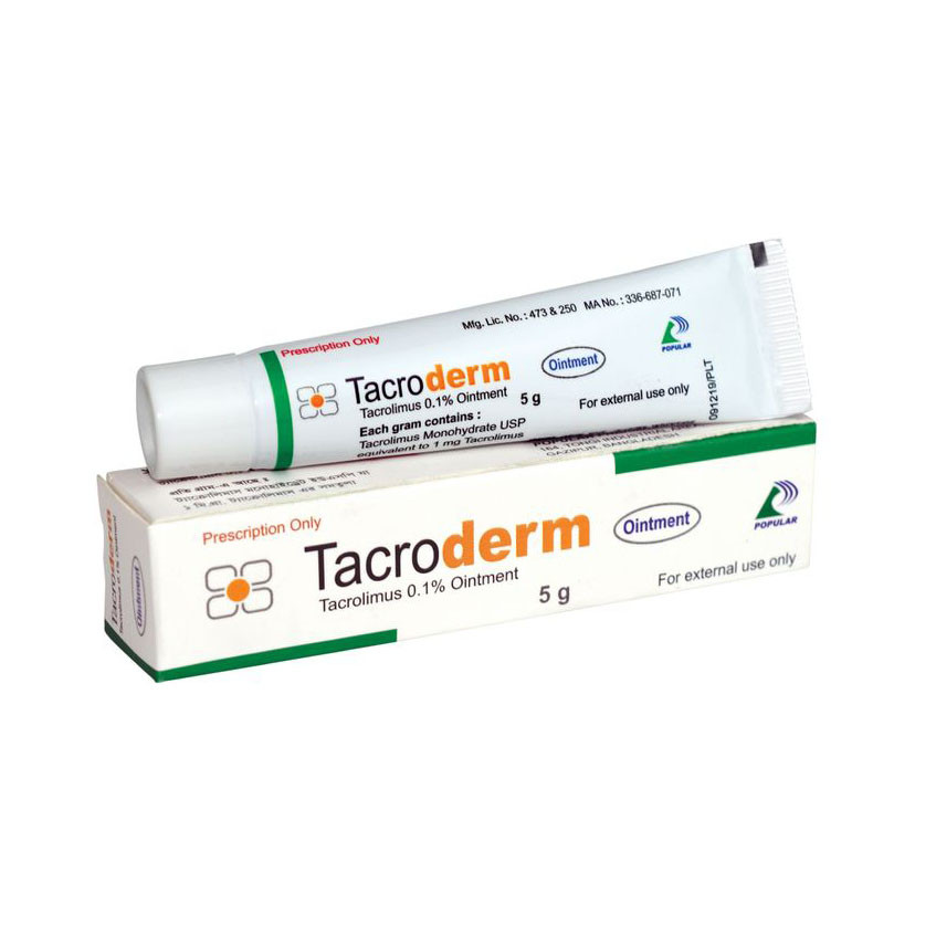 Tacroderm Ointment 0.1%