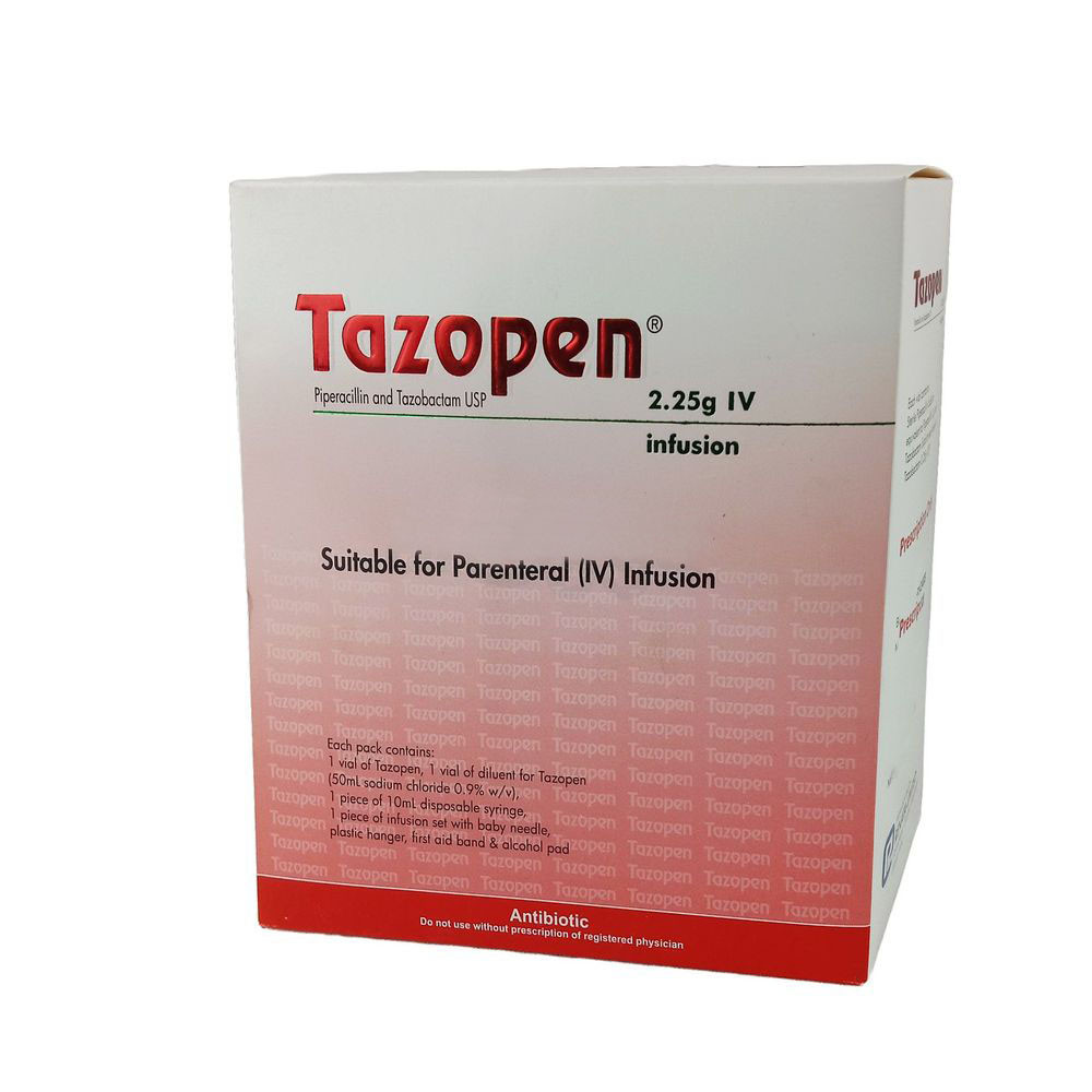 Tazopen IV Infusion (2 gm+0.25 gm)/vial