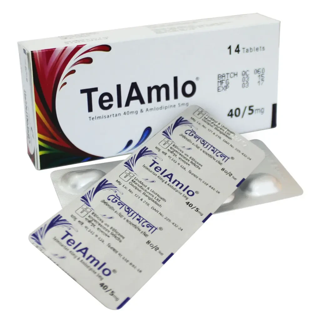 TelAmlo Tablet 5 mg+40 mg