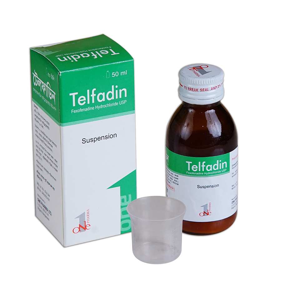 Telfadin Oral Suspension 30 mg/5 ml